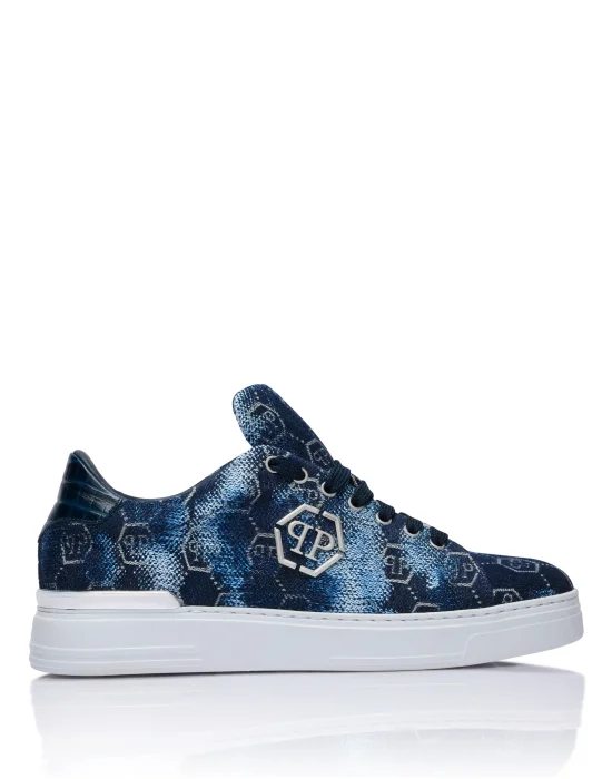 Low-Top Sneakers Jacquard Monogram