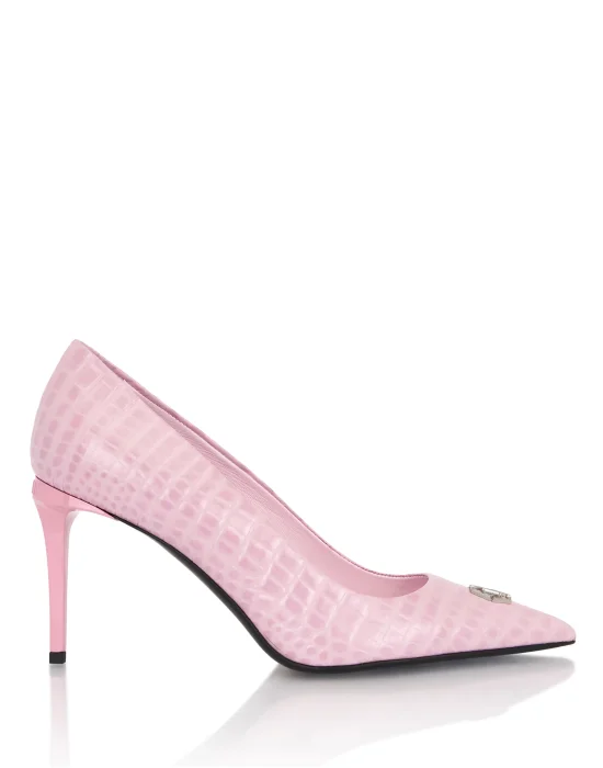 Cocco Print Decolette Mid Heels Hexagon 9