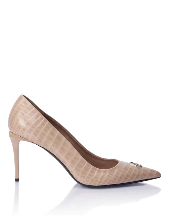 Cocco Print Decolette Mid Heels Hexagon 9