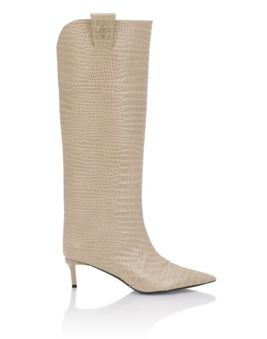 Cocco Print High Boots 6